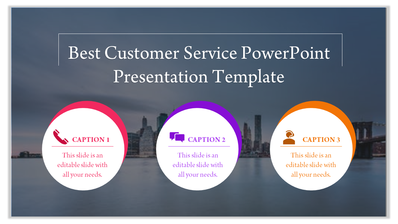 new service presentation